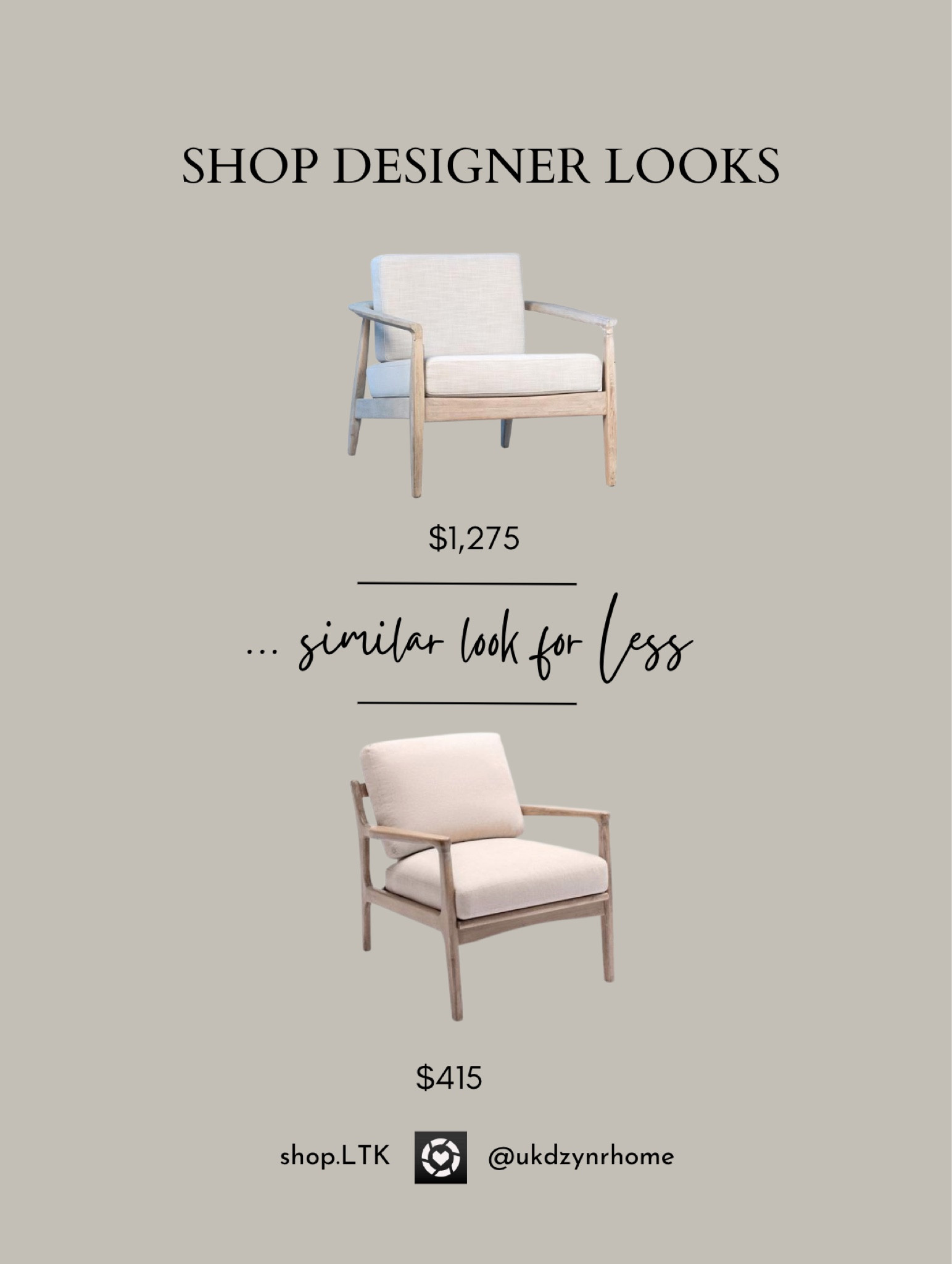 Shop Designer Looks …similar looks for less 

Lounge chair
Wooden upholstered chair
Home decor

#LTKFind #LTKhome