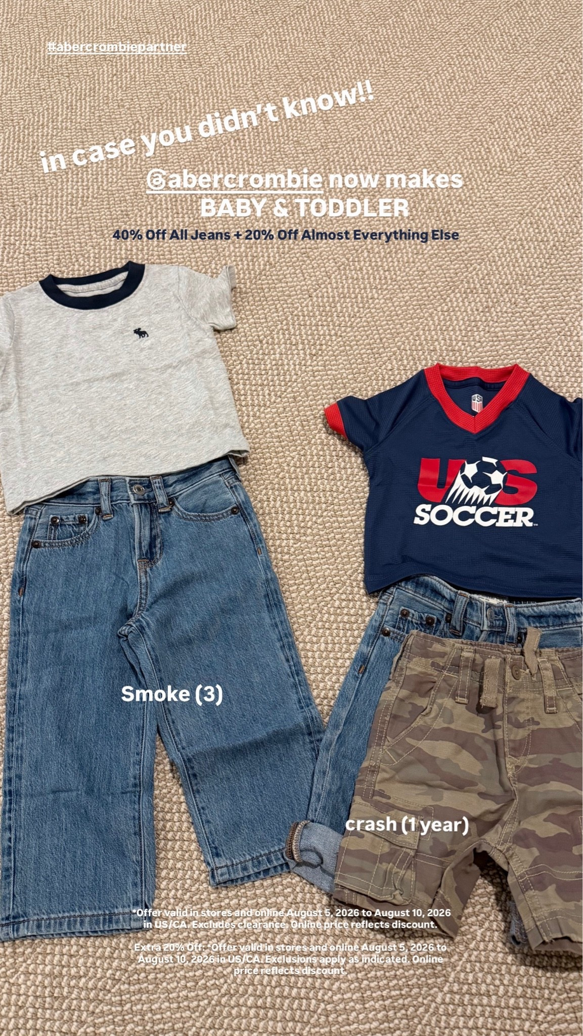 #abercrombiepartner @abercrombiekids