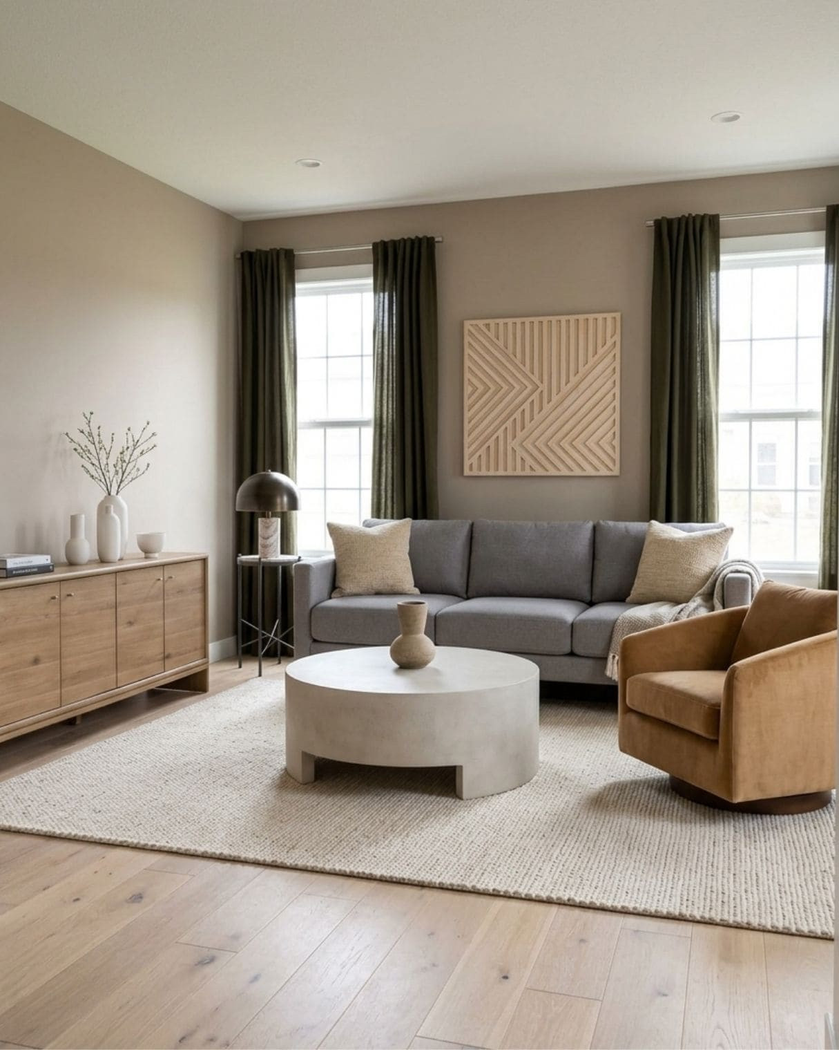 Earthy Modern Living Room Design

*Note: This is a digital room mockup showcasing product styling ideas from my room design mood board.

#LTKHome