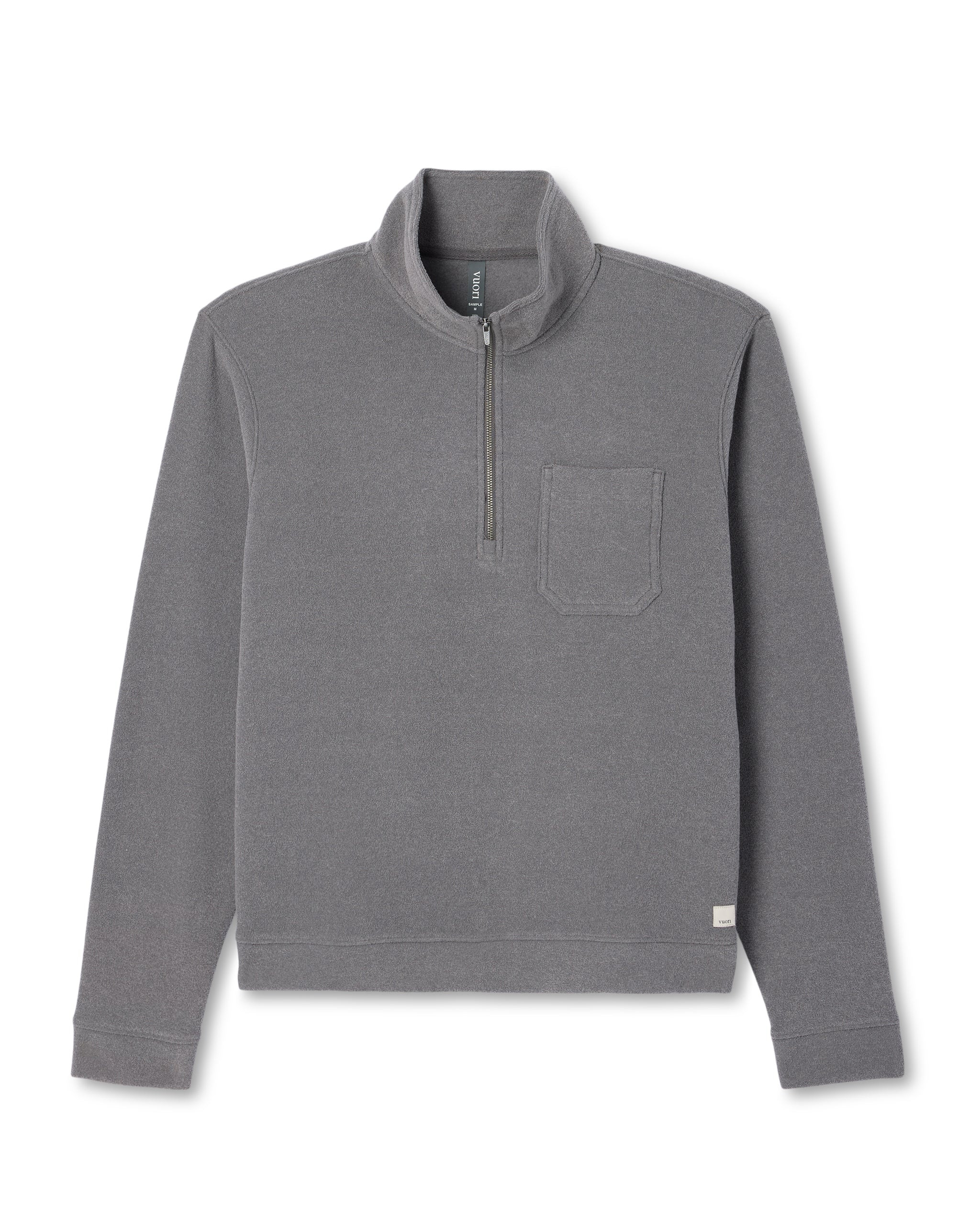 Beach Fleece 1/2 Zip - Relaxed | Pinecone Heather Pullover | Vuori | Vuori Clothing (US & Canada)