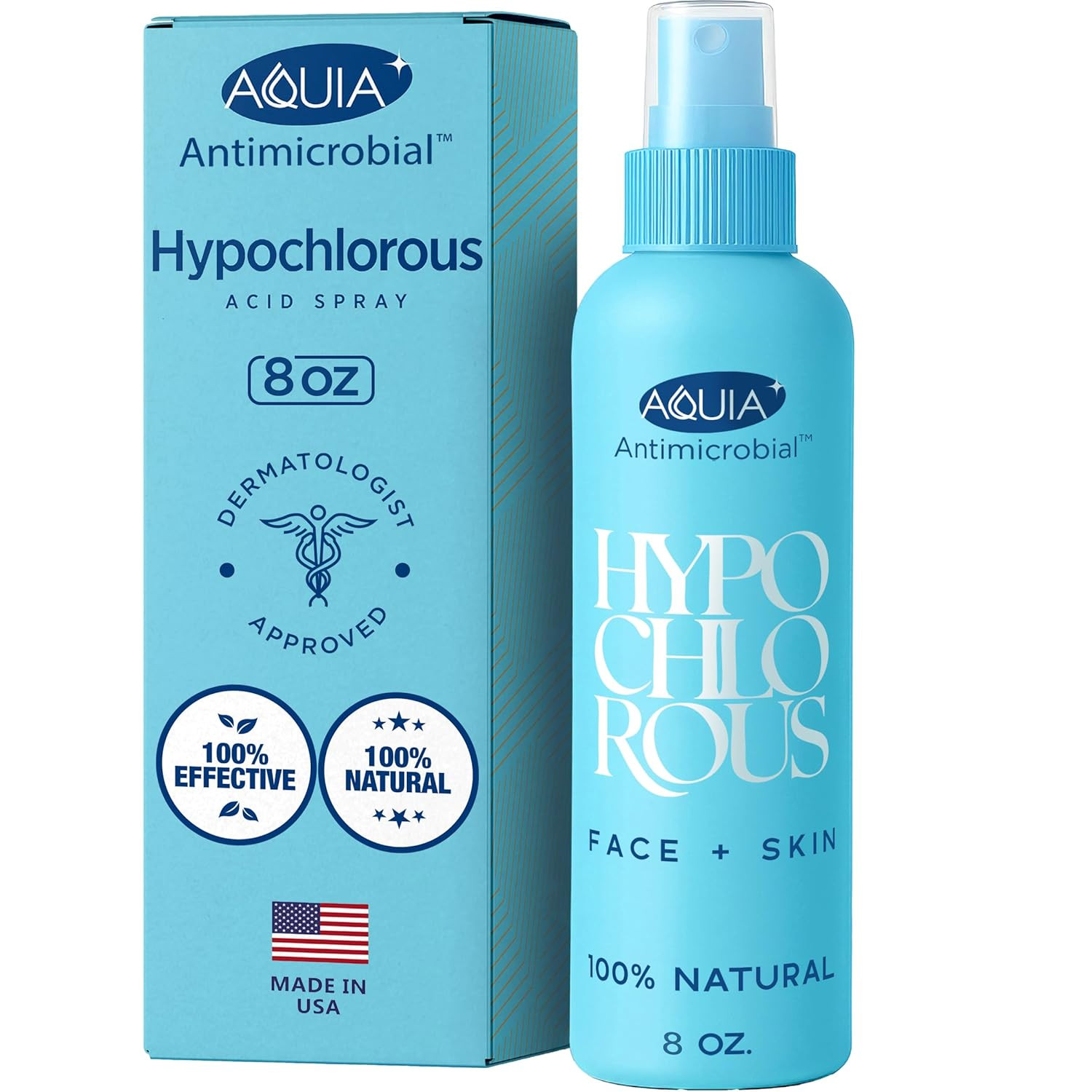Hypochlorous Acid Spray for Face and Skin; Facial Cleanser | 8oz Face Mist | Amazon (US)