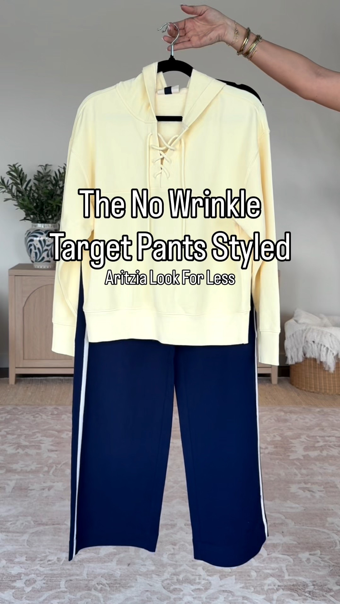 The perfect target no wrinkle pants - wearing a small tall 
Sweatshirt - medium 
#ltku #ltksalealert 

#LTKNYFW #LTKmomlife #LTKootd #LTKdayinmylife #LTKgrwm