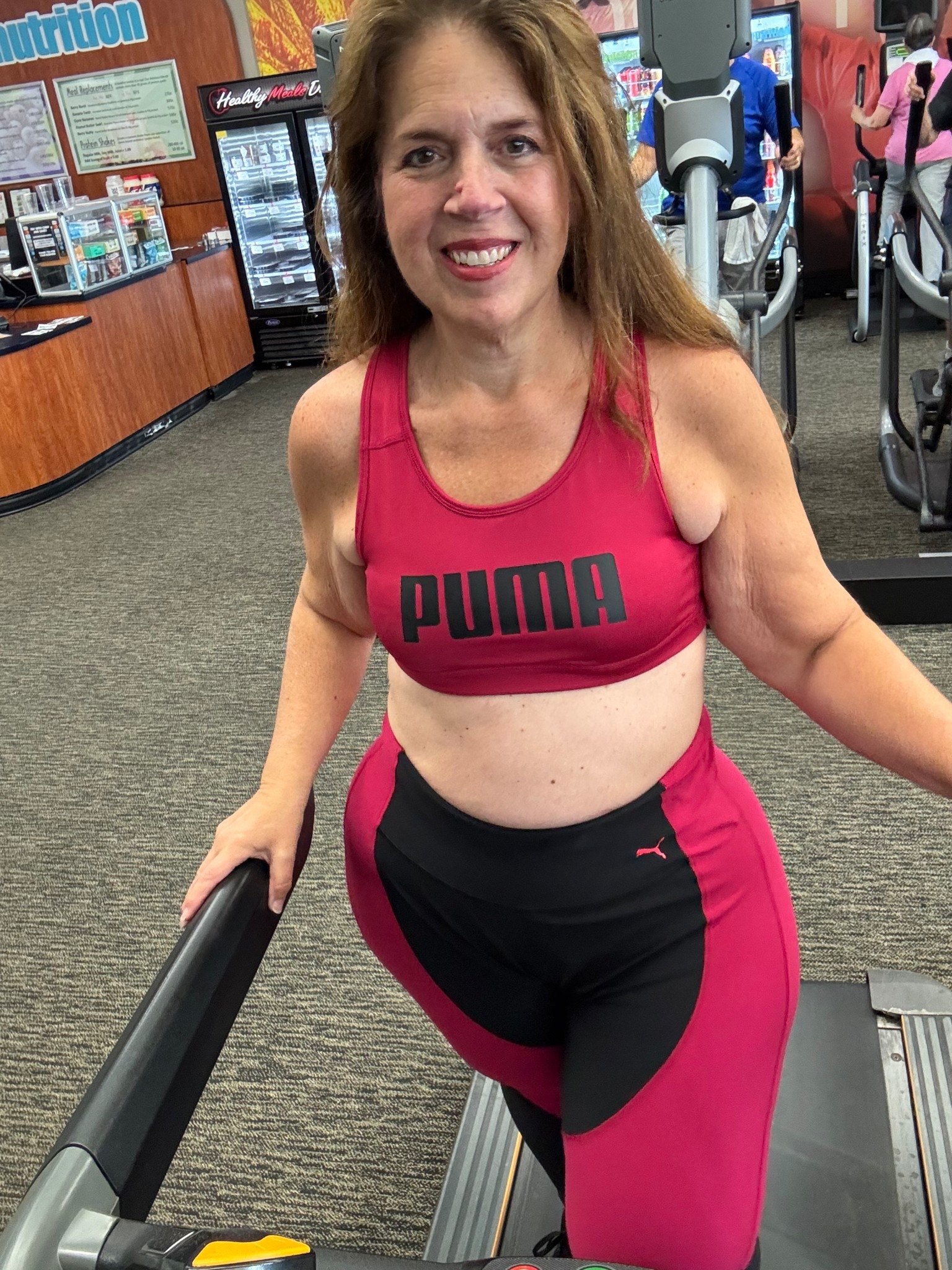 Back in the gym.🏋🏻‍♀️

Felt good to be lifting some weights. Got on the rowing machine and the treadmill, too.

What’s your favorite gym activity?

Style tip: where an outfit that you love so you are on your game when you walk in! #lipedemafitness #lipedemamovement #lipedemafashion #bariatriccommunity #weightlosssuccess #weightlosscommunity #healthjourney

#LTKMidsize #LTKSeasonal #LTKActive