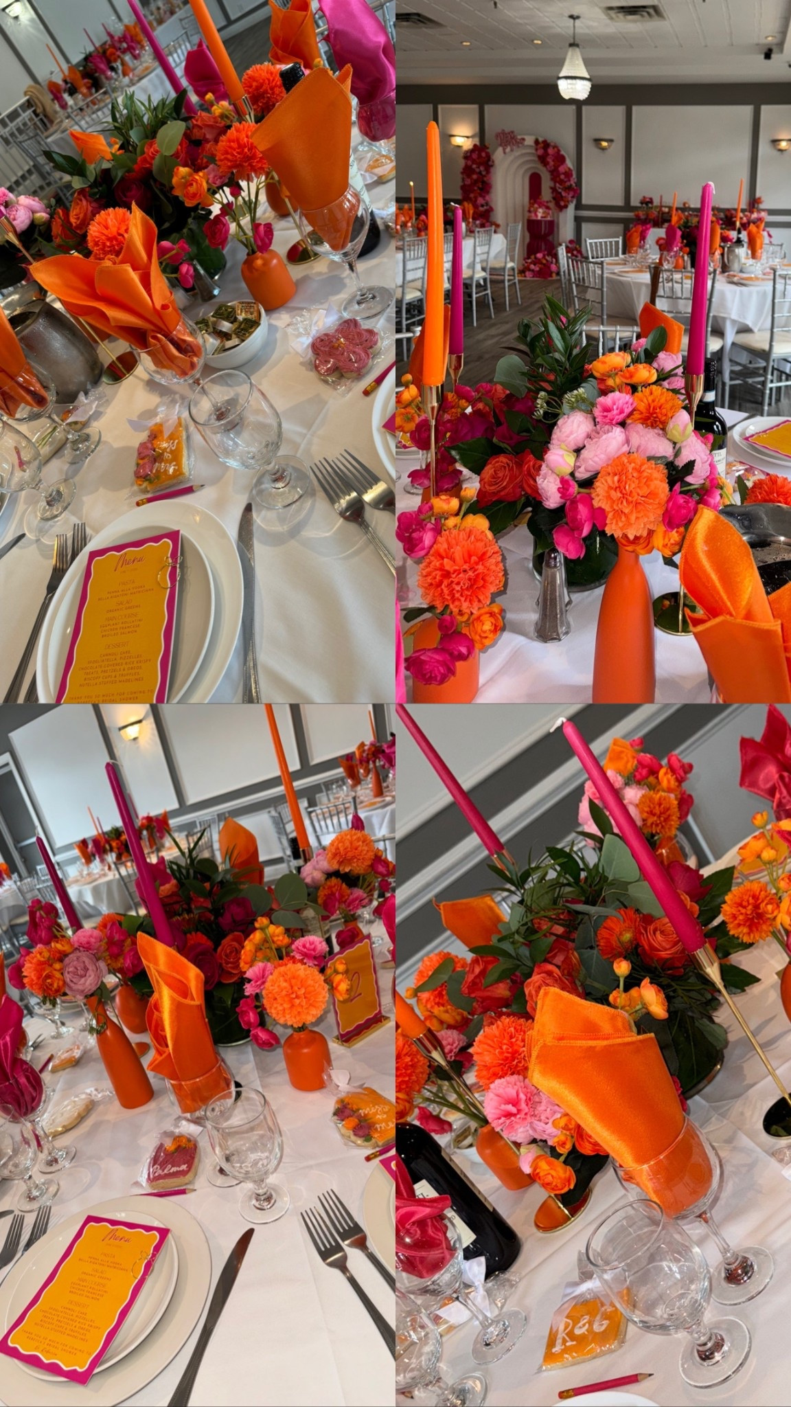 Some table decor 🩷🧡

#LTKWedding #LTKParties #LTKGiftGuide