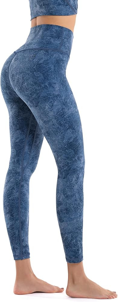 Sunzel Seamless High Waisted Workout Leggings for Women, Buttery Soft No Front Seam Yoga Pants Tight | Amazon (US)
