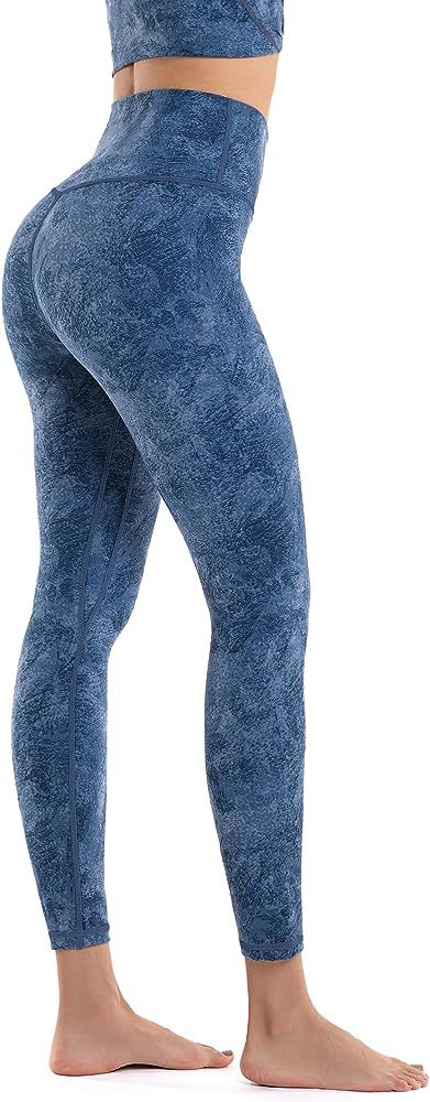 Sunzel Seamless High Waisted Workout Leggings for Women, Buttery Soft No Front Seam Yoga Pants Tight | Amazon (US)