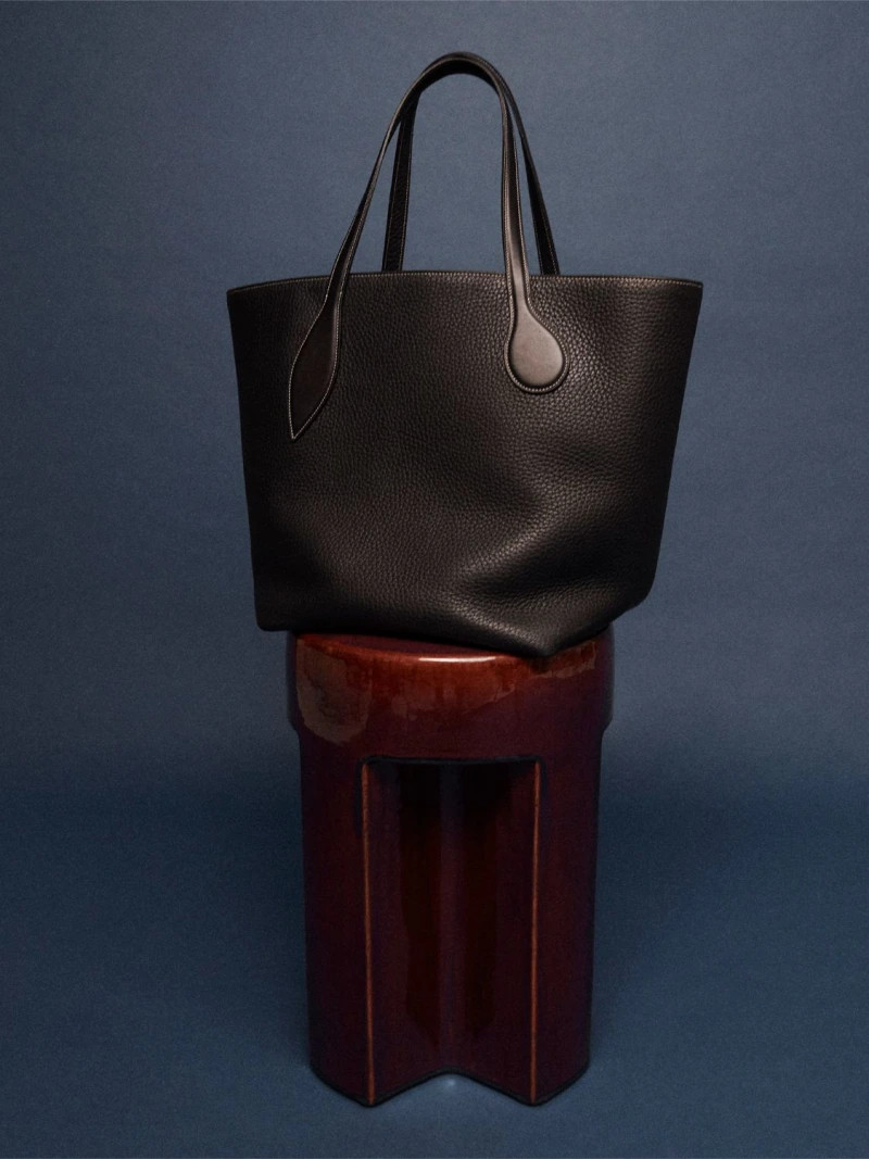Sprout grained leather tote bag | Luisaviaroma