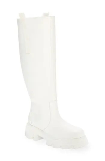 AZALEA WANG Valerie Platform Boot in White at Nordstrom Rack, Size 7 | Nordstrom Rack
