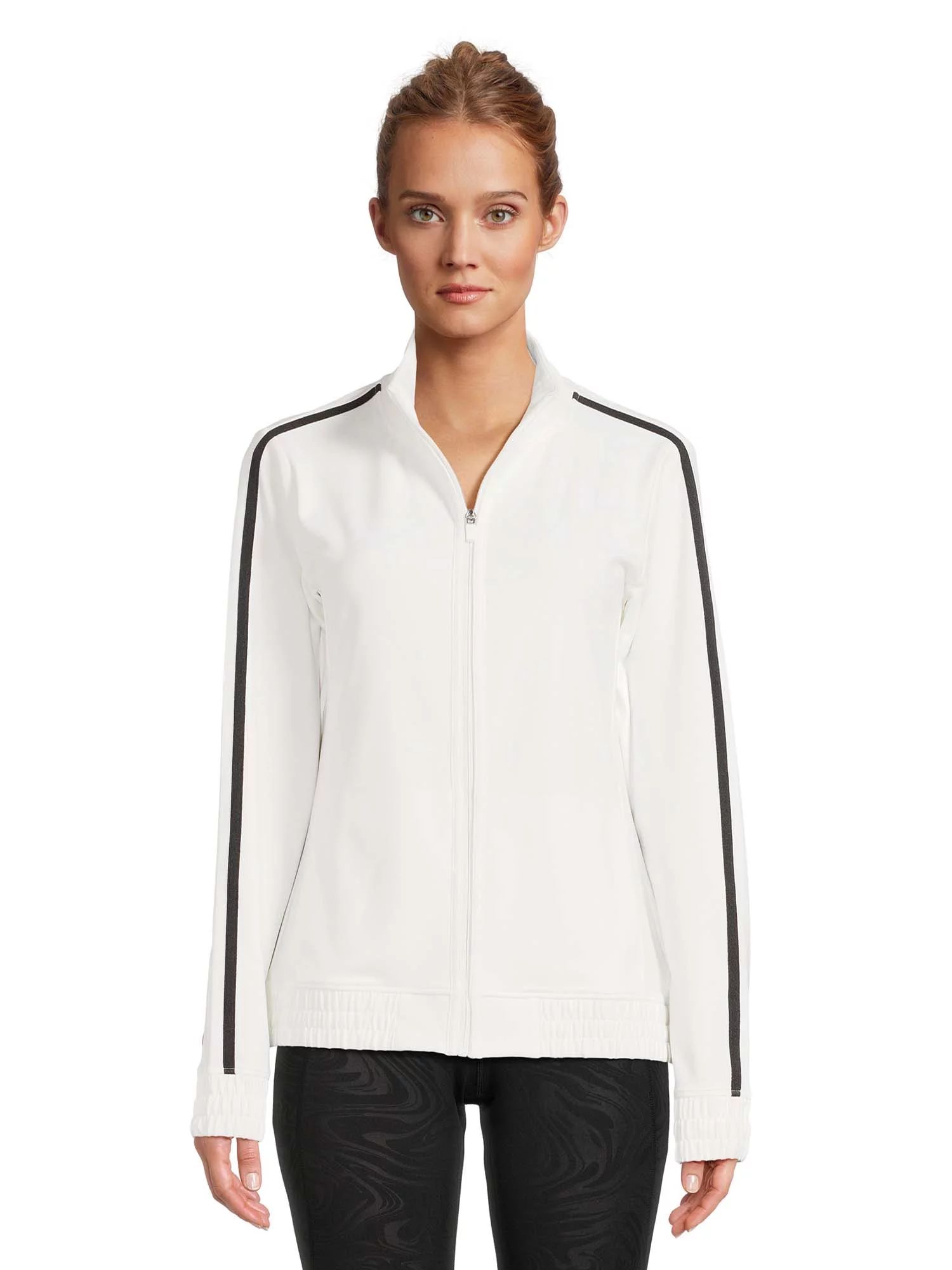Avia Women's Long Sleeve Full Zip Track Jacket, Sizes XS-XXXL | Walmart (US)