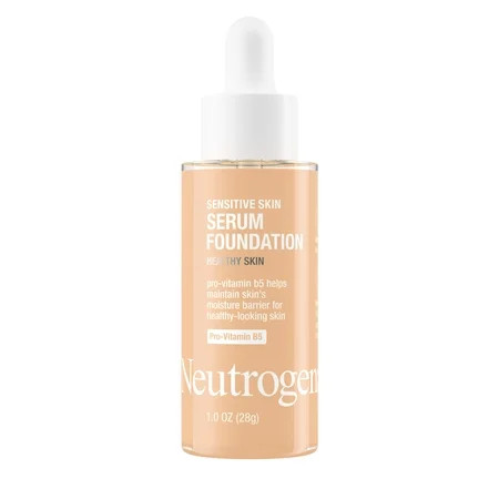 Neutrogena Sensitive Skin Serum Foundation, Light/Medium 02, 1 oz | Walmart (US)