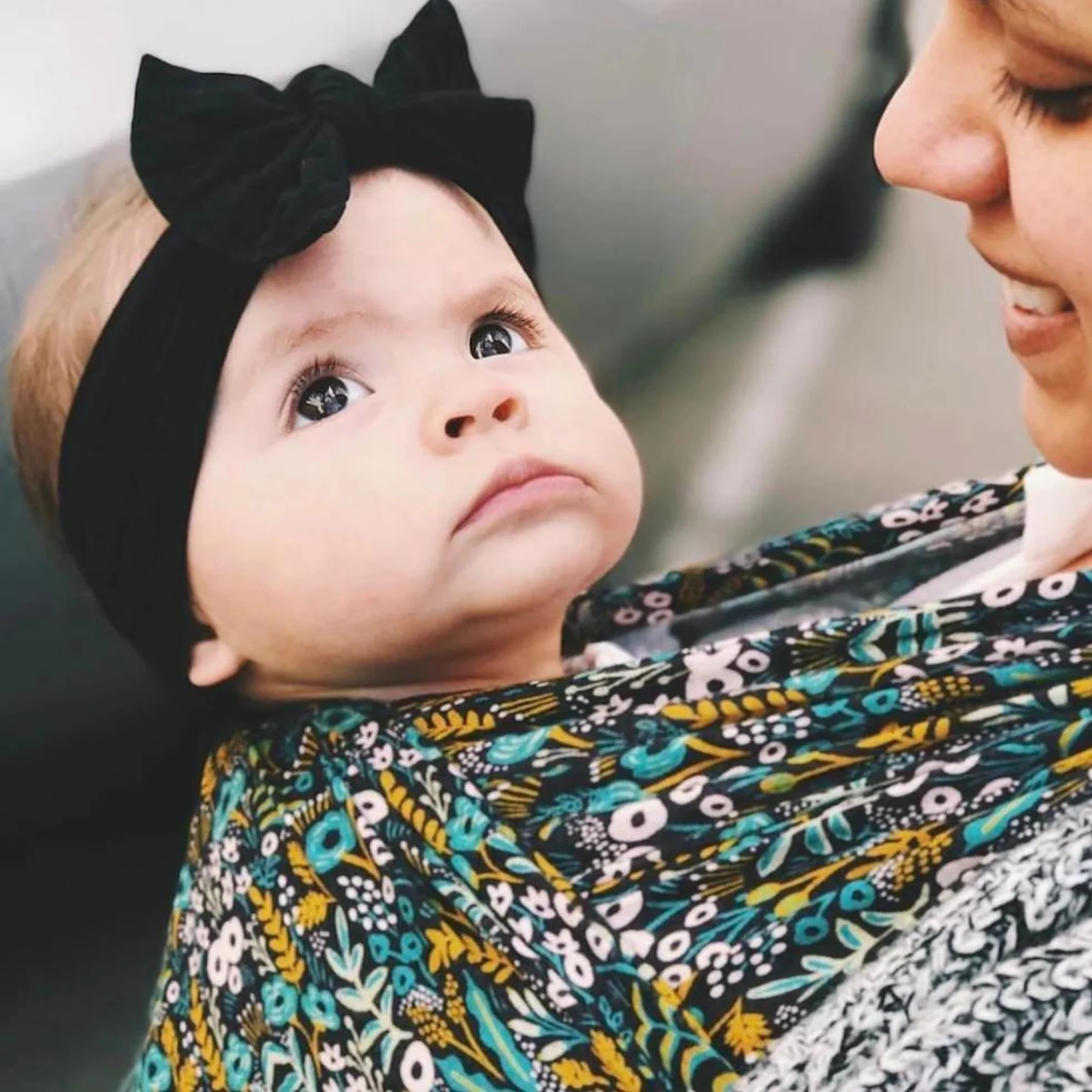 Knot Bow, Black | SpearmintLOVE