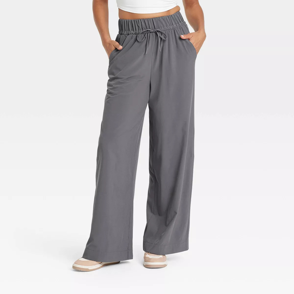 Women's Active Light High-Rise Wide Leg Pants - All In Motion™ | Target