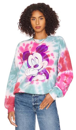 Mickey Mouse Crew in Tie Dye | Revolve Clothing (Global)