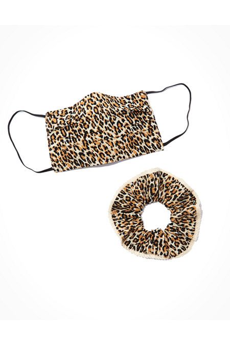 AE Reusable Face Mask & Scrunchie Set | American Eagle Outfitters (US & CA)