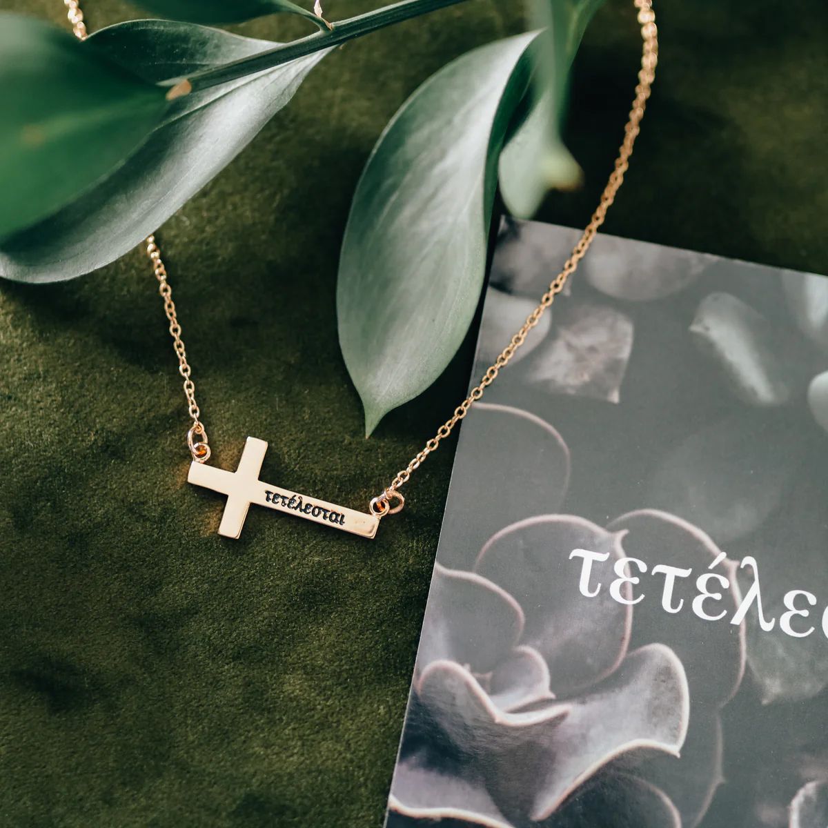 Tetelestai Necklace | The Daily Grace Co.
