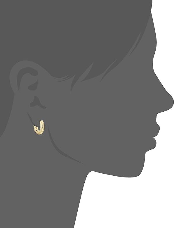 Anne Klein Women's Gold Huggie Hoop Earrings | Amazon (US)