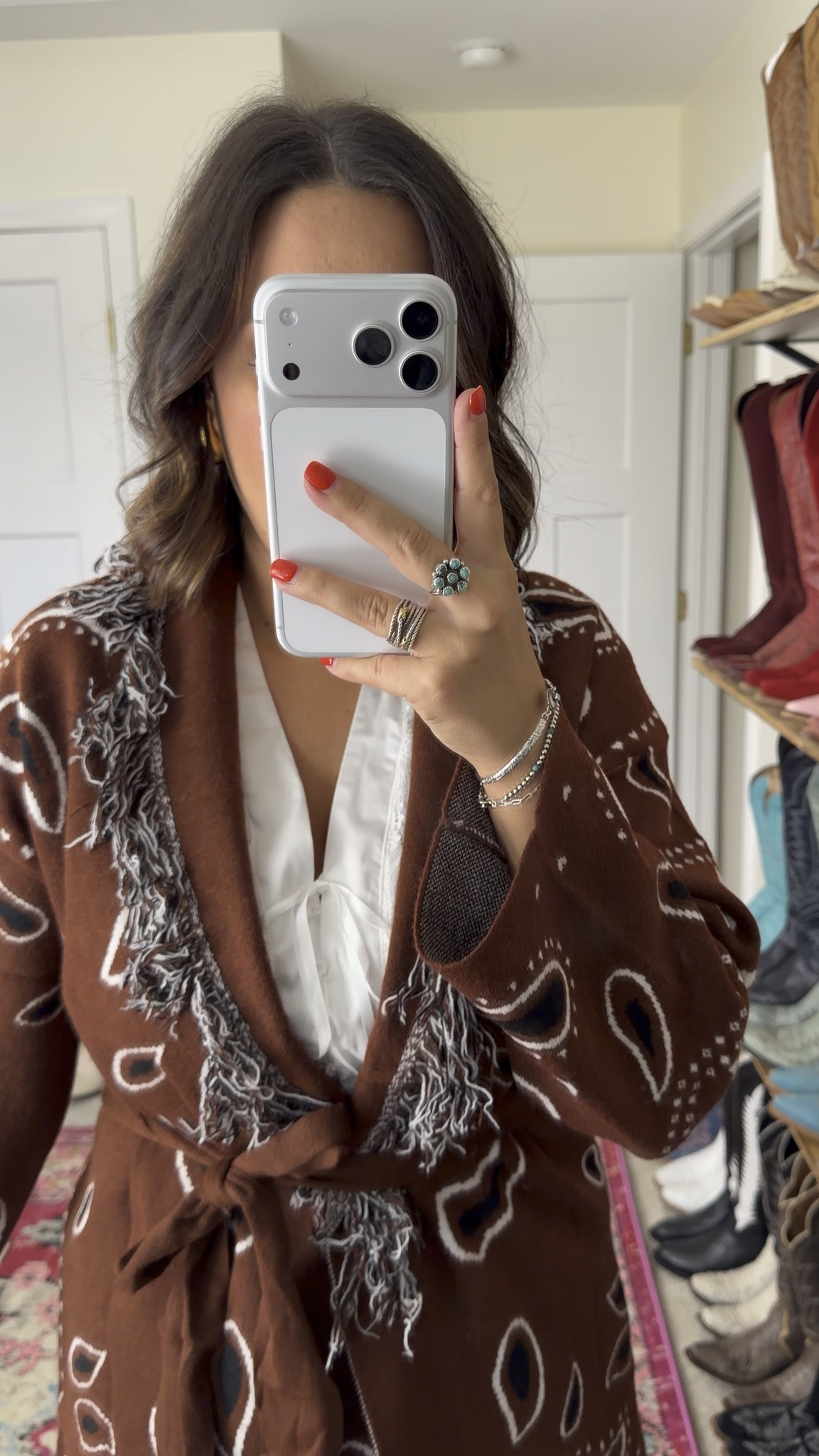 Fall fashion from Amazon cardigan, western fashion find  sweater

#LTKdayinmylife #LTKgrwm #LTKootd