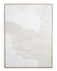 30x40 Stone Abstract Walnut Framed Wall Art | Marshalls