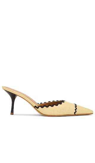 Pin Heel Mule in Muslin | Revolve Clothing (Global)