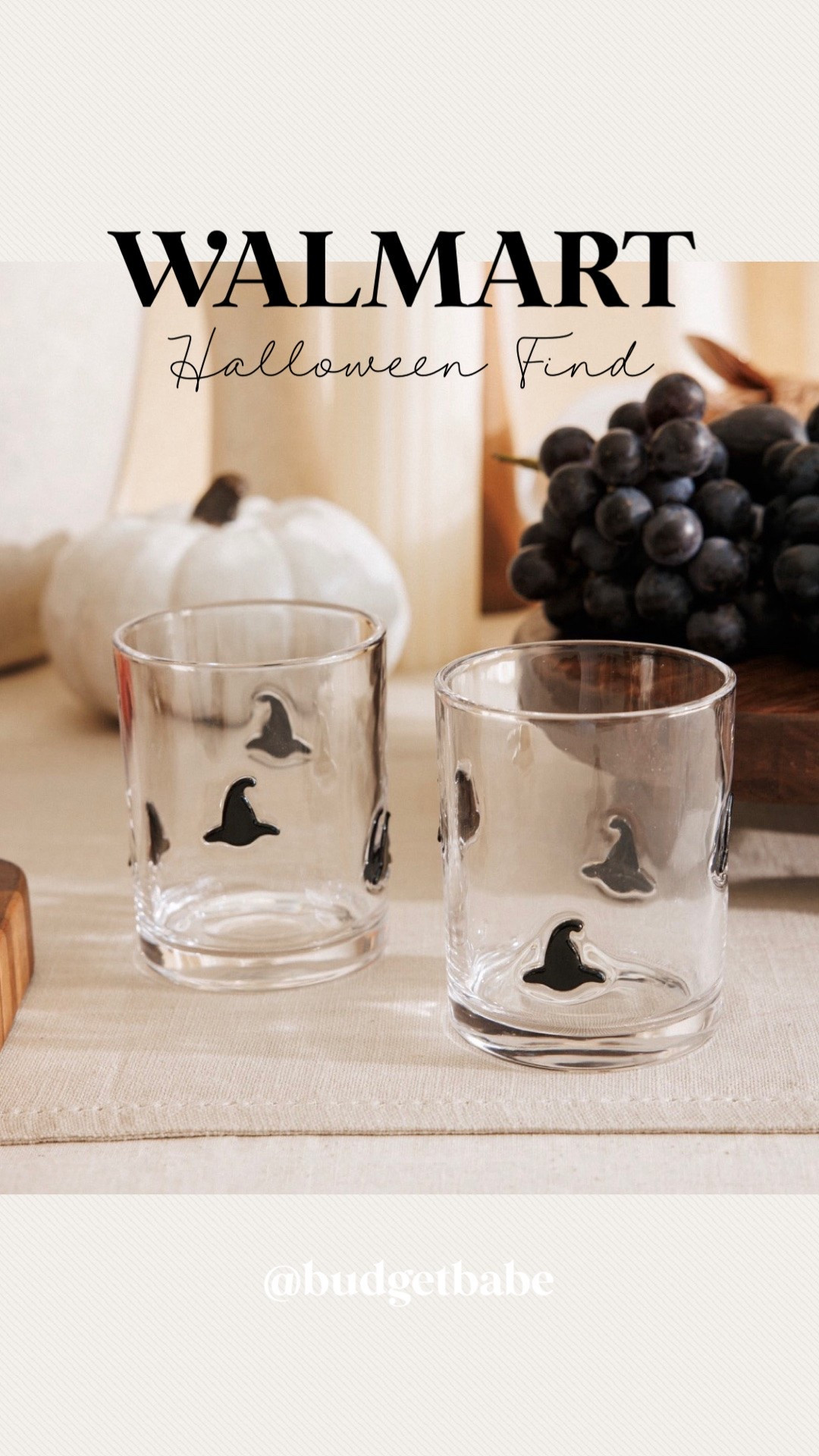 Walmart Halloween icon glasses! Look like Anthro. Choose from four styles. These are by a reputable brand and what you see is what you get. #walmarthome

#LTKHome