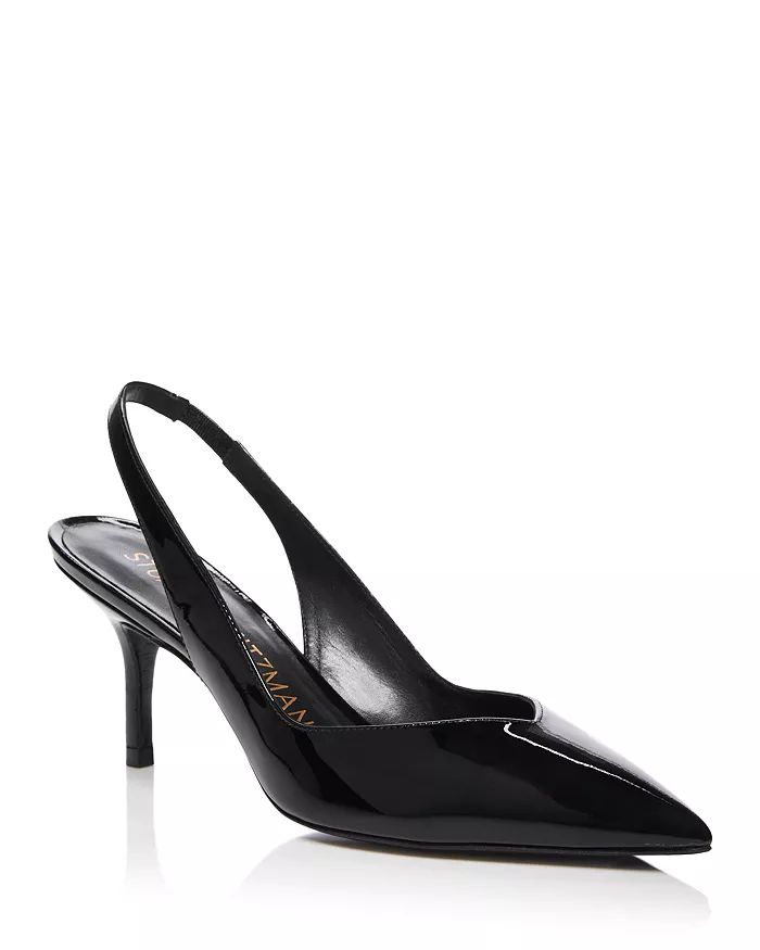 Stuart Weitzman Women's Pointed Toe 75 Slingback High Heel Pumps Shoes - Bloomingdale's | Bloomingdale's (US)