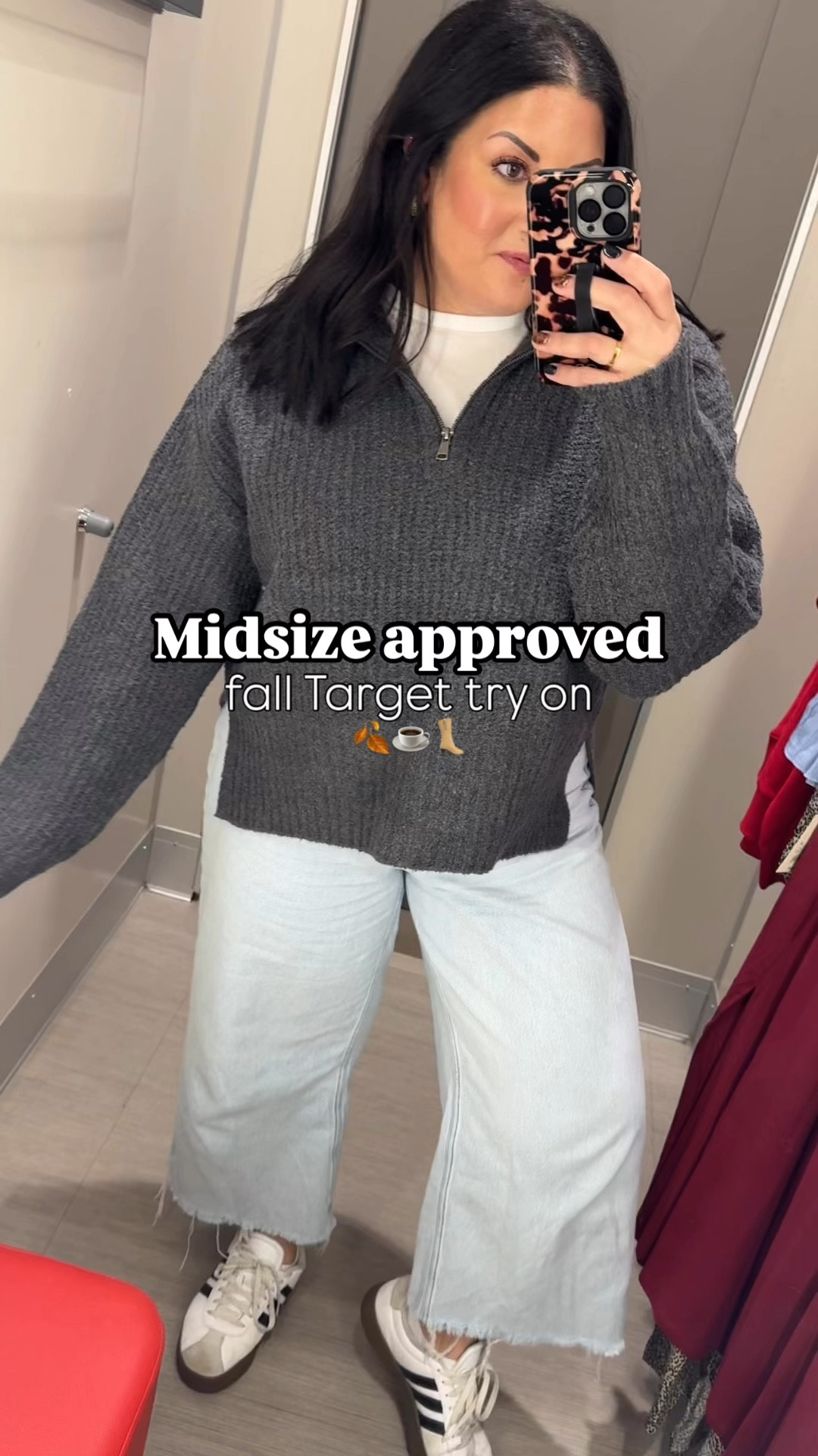 Wearing an XL in all of these Target pieces! 

Fall outfit, casual outfit, midsize outfit, casual style, teacher outfit 

#LTKHoliday #LTKMidsize #LTKFindsUnder50
