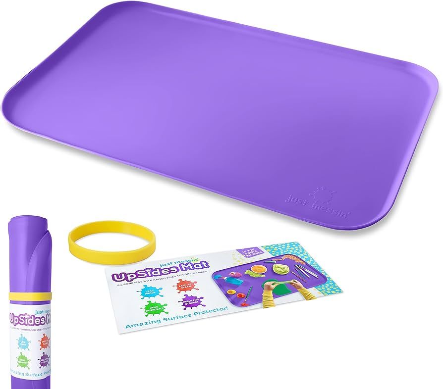 Just Messin' Silicone Art Mat for Crafts, Resin, Paint, Slime & Jewelry-Making Multipurpose Table... | Amazon (US)