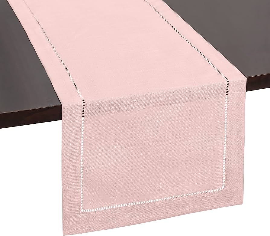 Brio Trends Pink Table Runner, Rose Gold Blush Valentines Day Table Runner for Valentines Day Dec... | Amazon (US)
