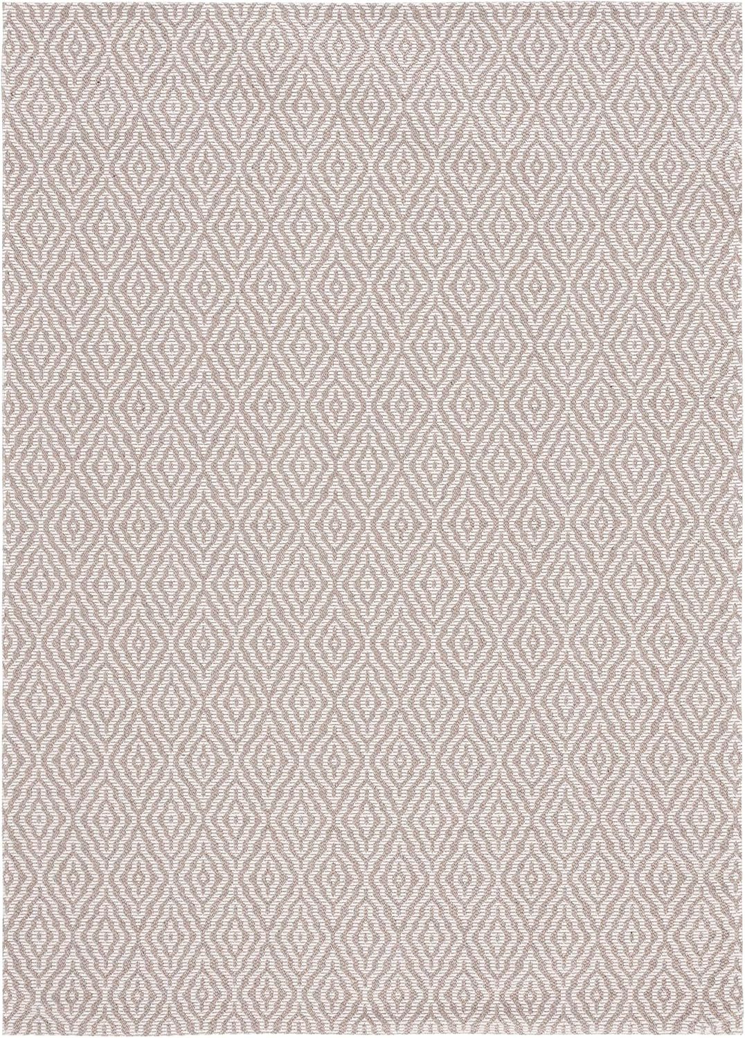 Martha Stewart x SAFAVIEH Area Rug Collection - 4' x 6', Taupe & Cream, Cotton, Ideal for Living ... | Amazon (US)