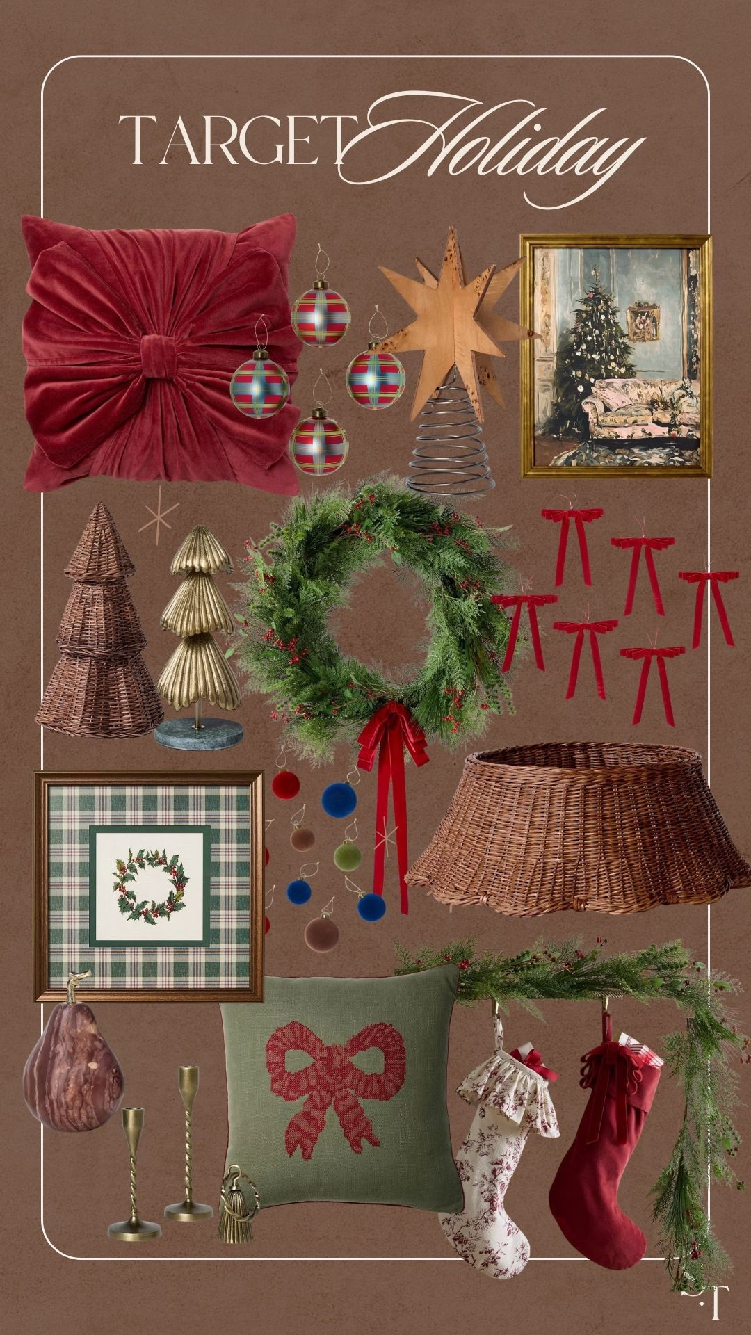 Christmas decor
Holiday finds
Target McGee & Co Christmas decor

Ralph Lauren Christmas
Traditional Christmas 
Red bows Christmas ornaments 

#LTKHome #LTKSeasonal