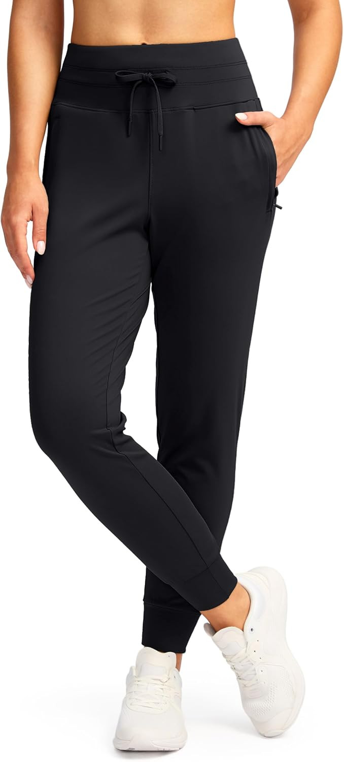 G Gradual Women's Joggers Pants with Zip Pockets Athletic Sweatpants | Amazon (US)