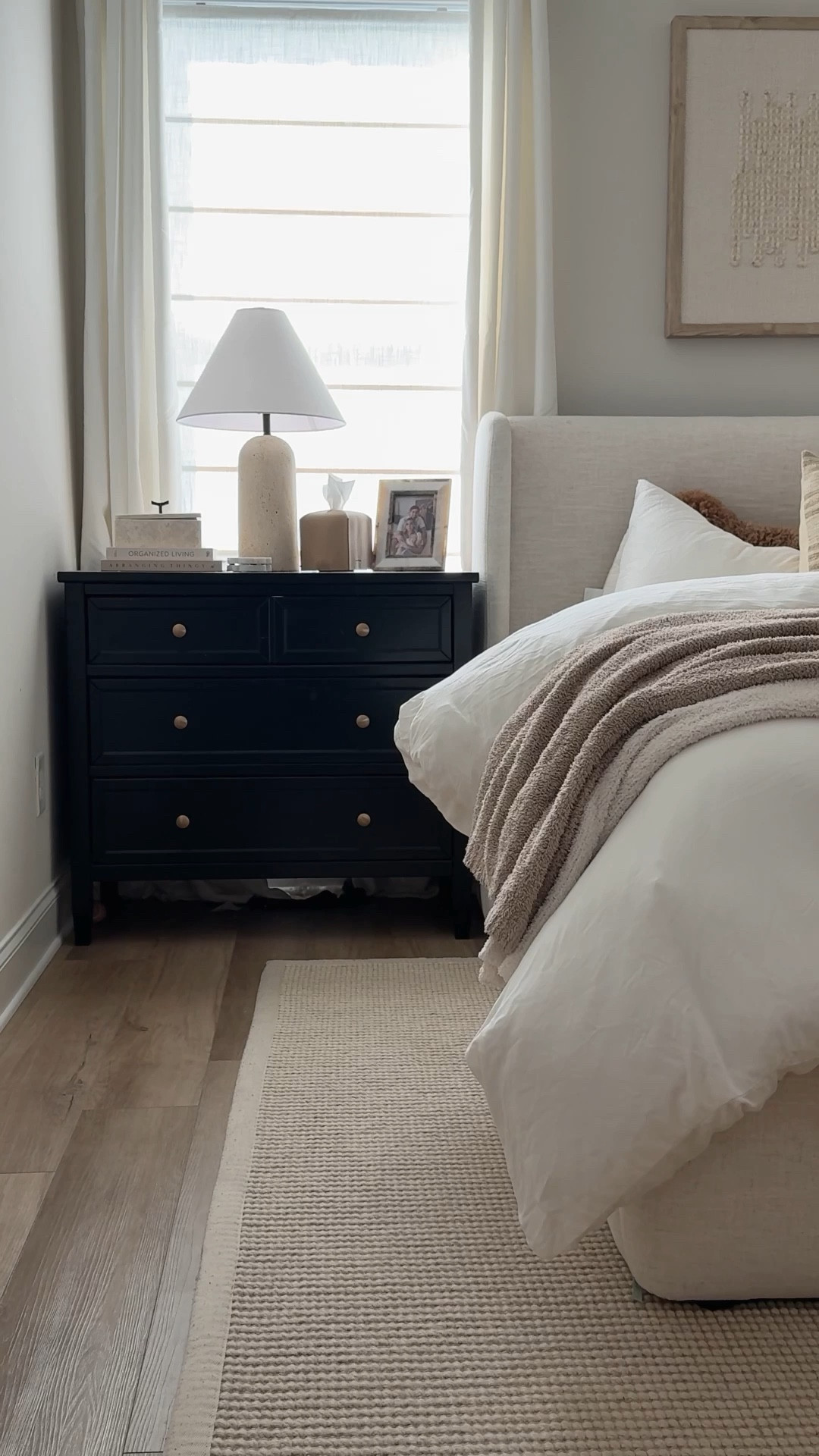 Sharing a roundup of my bedroom favorites for Wayfair’s Spring Cyber Week.

I always lean into quality over quantity, and these are pieces I truly love—textured art (I have it in multiple colorways), neutral throw pillows, a jute and wool rug that adds warmth and texture, travertine table lamps for an earthy element, and this soft-edge white oak dresser that ties everything together.

Everything is currently on sale—up to 80% off with free shipping. 

#AD #wayfair #wayfairpartner @Wayfair 