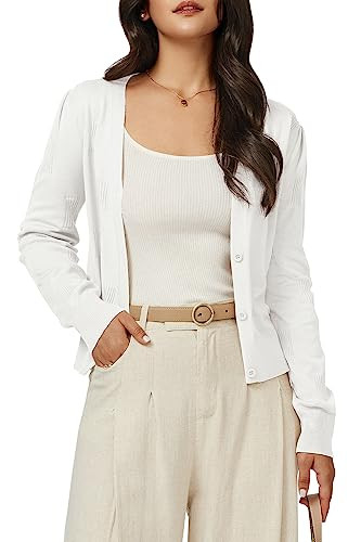 Arach&Cloz Womens Fashion Cardigan Sweaters for Women Long Sleeve Summer Fall Lightweight Shrug K... | Amazon (US)