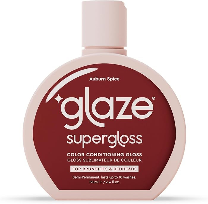 Glaze Color Conditioning Gloss - Tinted Moisturizer for Brown or Red Hair, Boosts Color and Shine... | Amazon (US)