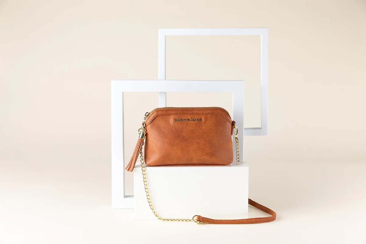 Grace - (Vegan) Saddle & Gold | Lily Jade