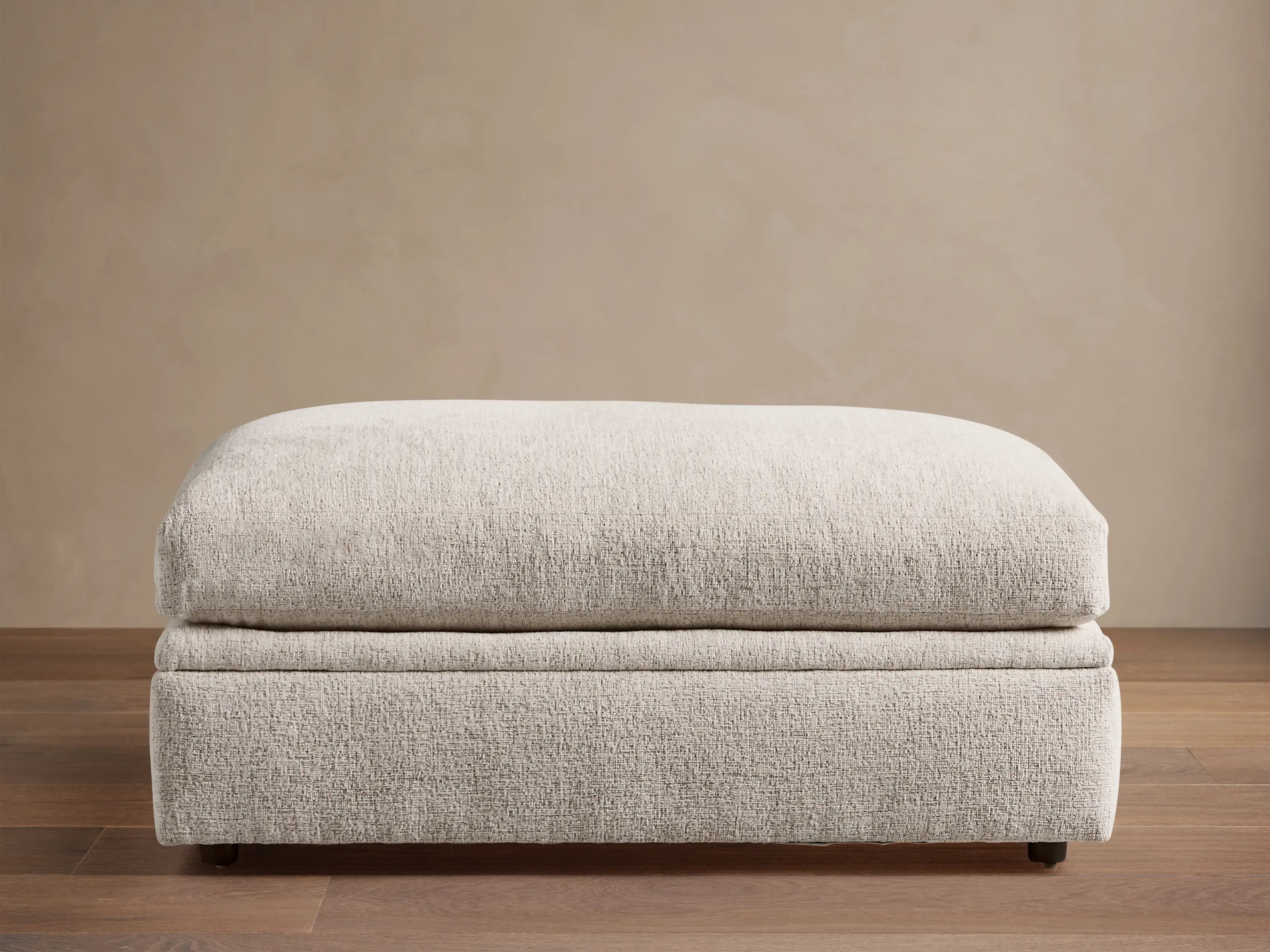 Kipton Storage Ottoman | Arhaus