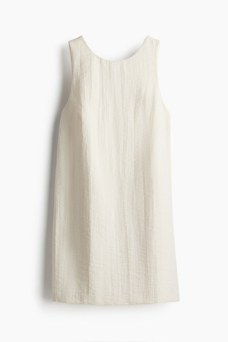 H & M - Kleid mit tiefem Rückenausschnitt - Weiß - Damen | H&M (DE, AT, CH, NL, FI)
