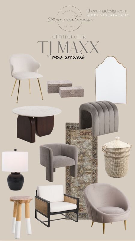 Tj Maxx New Arrivals ✨

Tj Maxx, new arrivals, furniture, coffee table, ottoman, storage basket, lidded basket, chair, accent chair, runner, mirror, decor box, lamp, living room, console table, entryway, dining room, kitchen, Homegoods, velvet chair, velvet ottoman, rug, loloi rug, mirror, desk lamp, table lamp, stool, dupe, 

#LTKstyletip #LTKhome #LTKFind