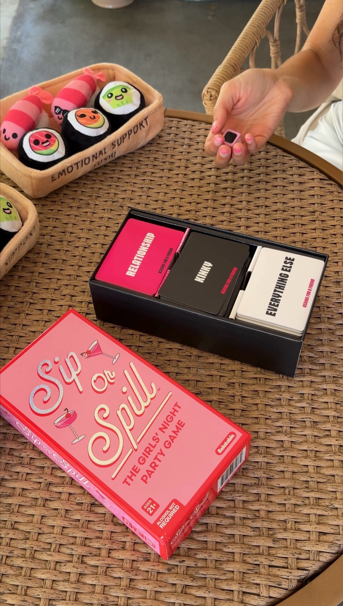 Sip or Spill from Relatable at Target #cardgames #girlsnight

#LTKU #LTKvlog #LTKSeasonal