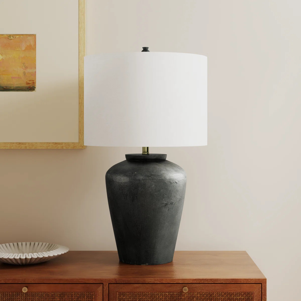 Daveney Concrete Table Lamp | Wayfair North America