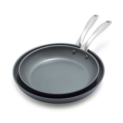 GreenPan Madison 2pk Ceramic Non-Stick Frypan Set | Target