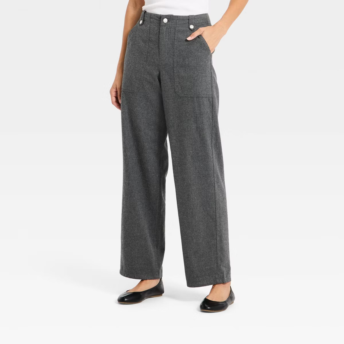 Women's Mid-Rise Flannel Utility Pants - Universal Thread™ | Target