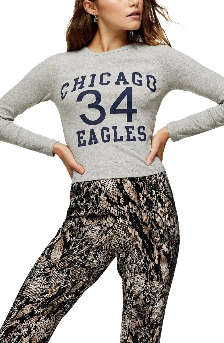 Chicago Eagles Long Sleeve Graphic Tee | Nordstrom | Nordstrom