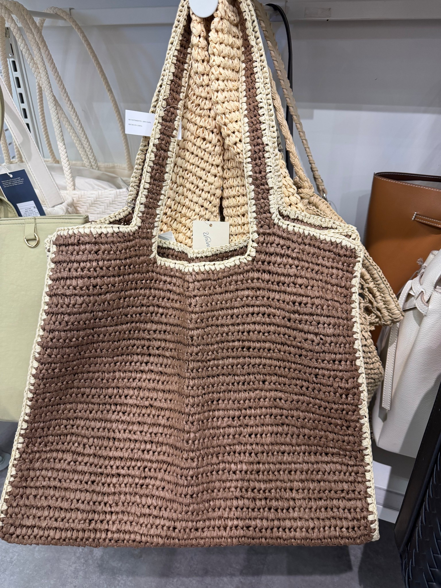 Chocolate brown straw tote…yes please 🙏🏼 
@Target 



#LTKTall #LTKSeasonal