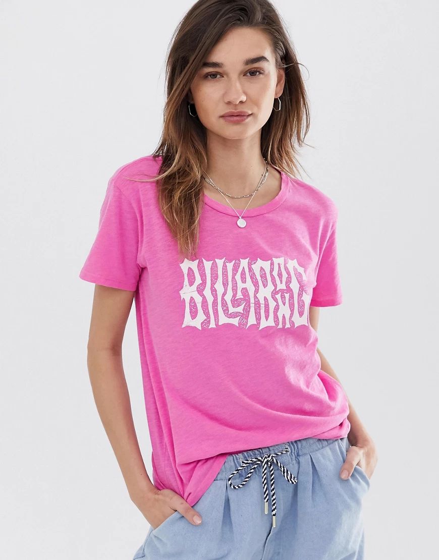 Billabong I'm A Rebel T-Shirt-Pink | ASOS (Global)