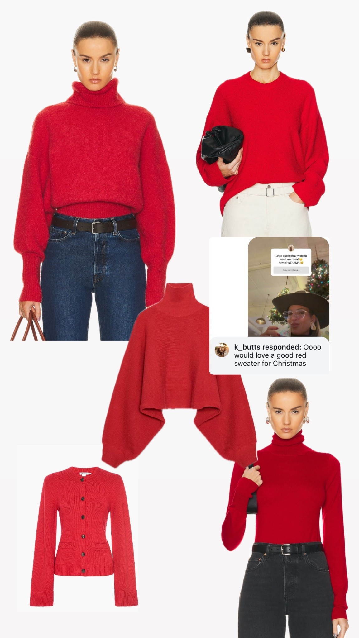 Red sweaters 

#LTKmomlife #LTKootd #LTKHoliday