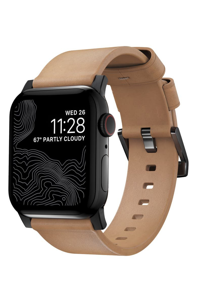 Nomad Modern Leather Apple Watch® Strap | Nordstrom | Nordstrom