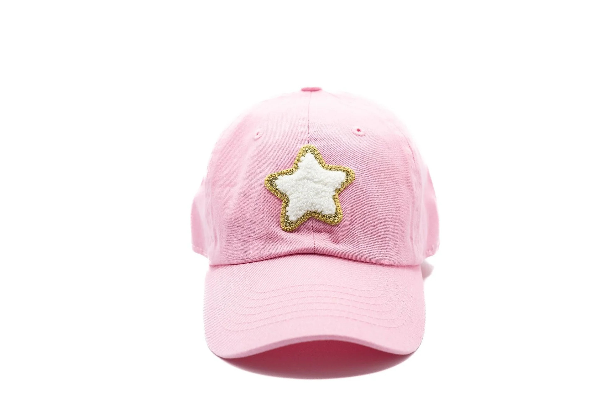 Glitter Terry Star Hat | Embroidered Letter - Rey to Z | Rey to Z
