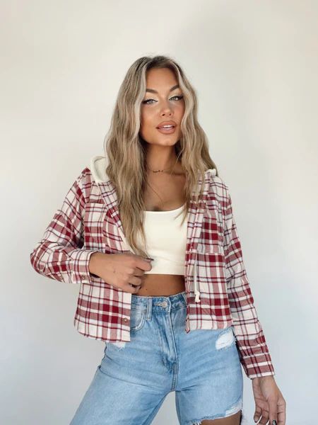 Flannels And Football Top | Lane 201 Boutique