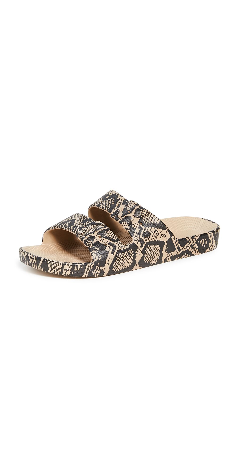 Freedom Moses Moses Two Band Slides | SHOPBOP | Shopbop